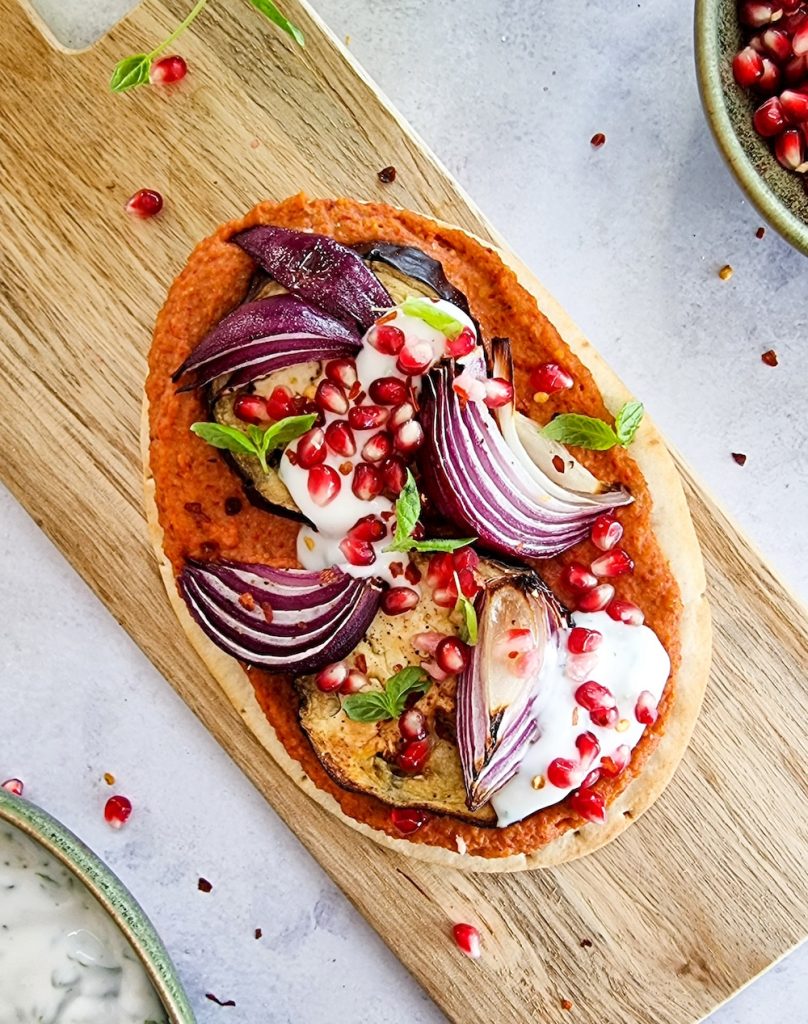 Aubergine Supreme – ovenfra 1 liten