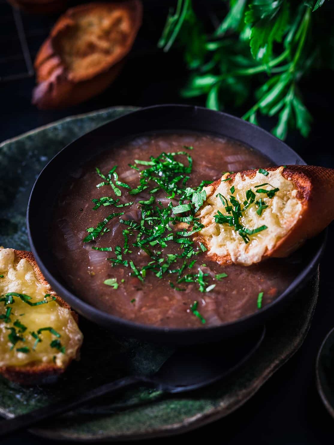 Fransk løksuppe – fra En skikkelig digg kokebok 3 – loksuppe 1